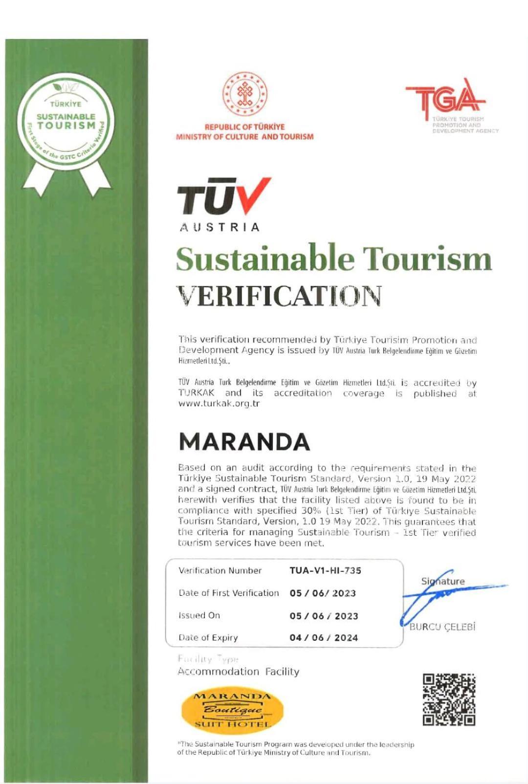 Maranda Suit Hotel Istanbul Exterior photo